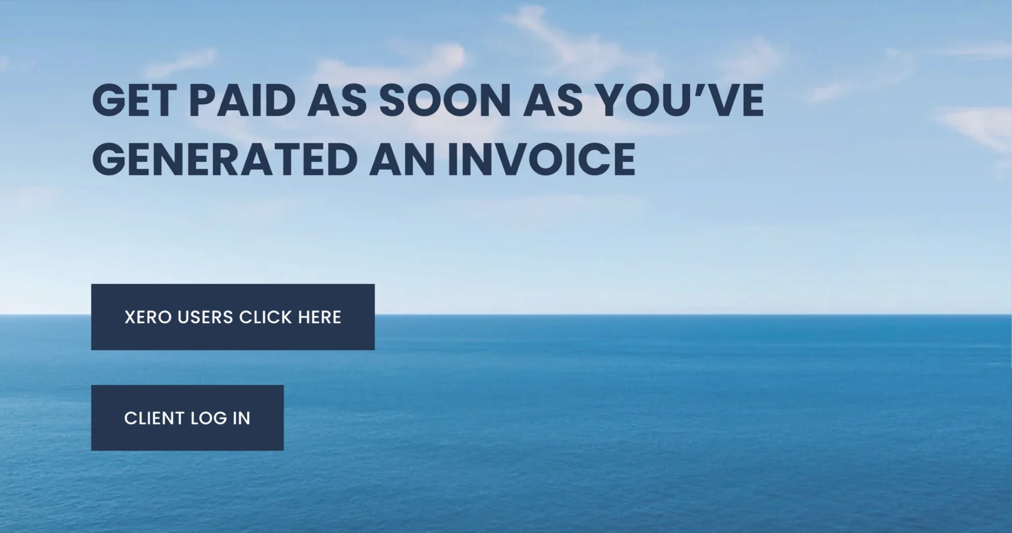 Pacific Invoice Finance website homepage